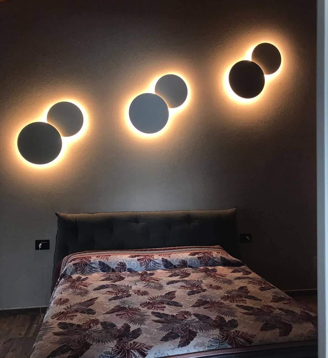 Arelis aplique de pared Geométrico Disco