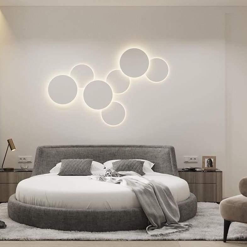Arelis aplique de pared Geométrico Disco