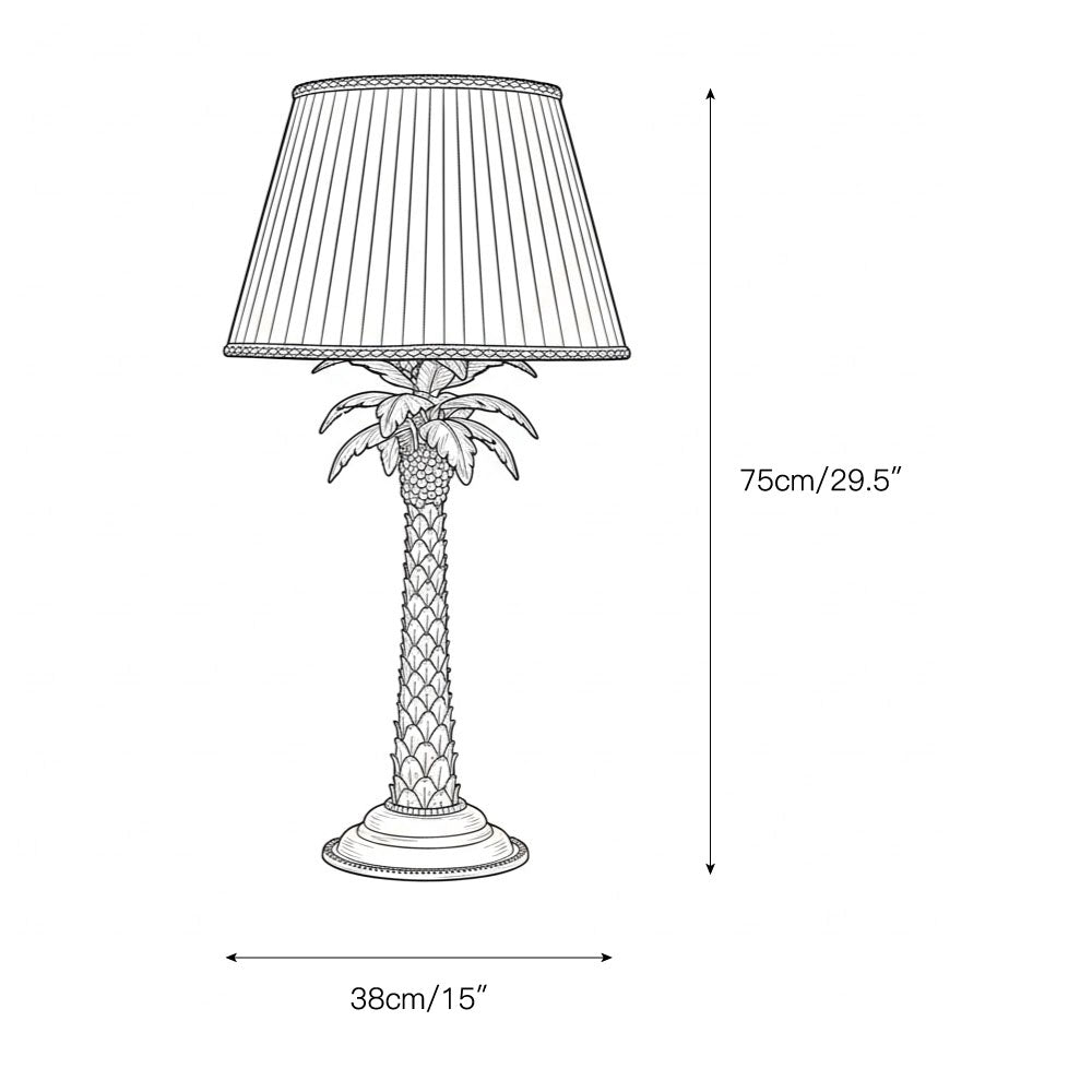Palm lámpara de mesa