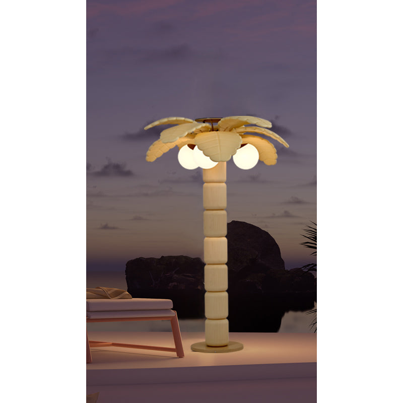 Palmera lámpara de pie Beach exterior