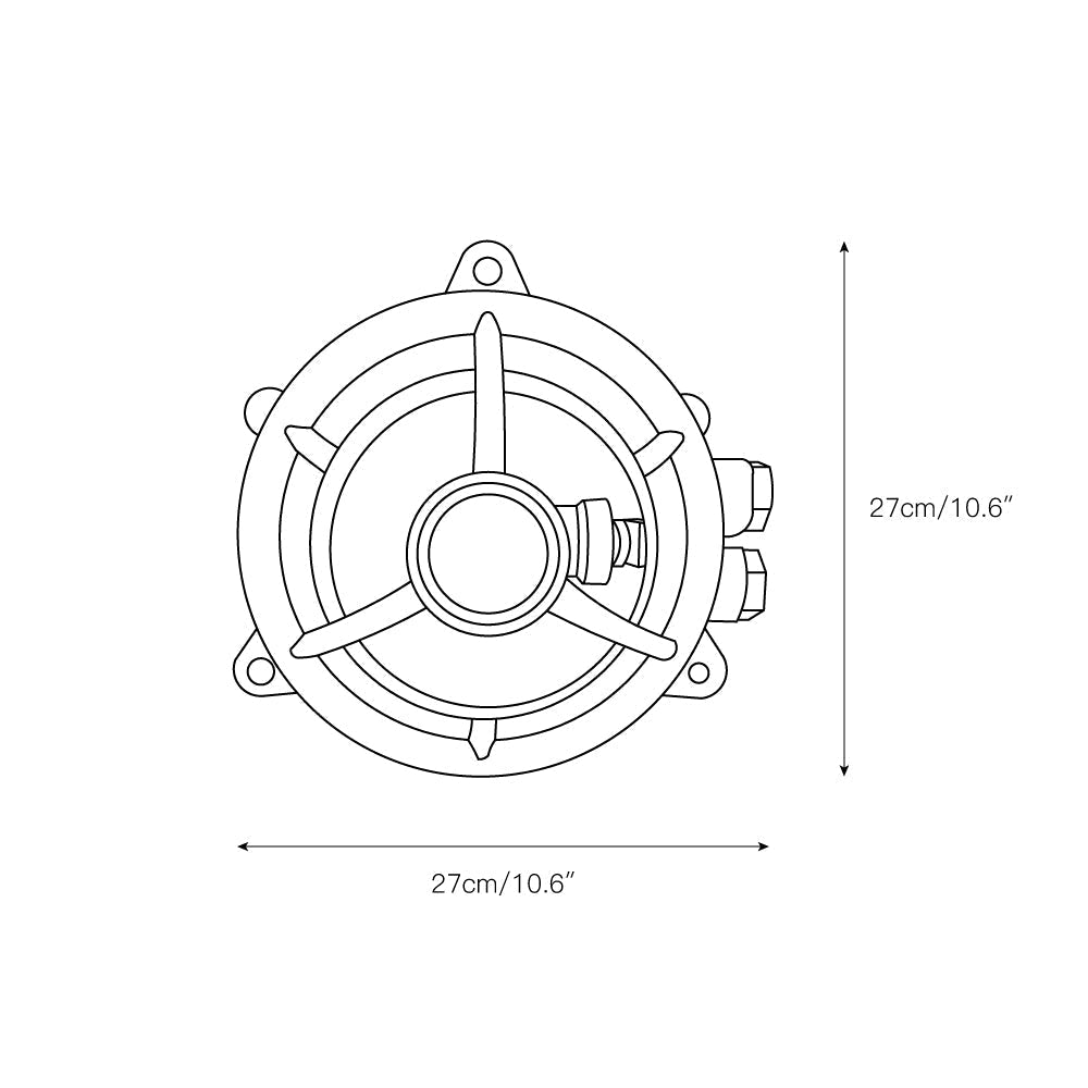 Marineer aplique de pared