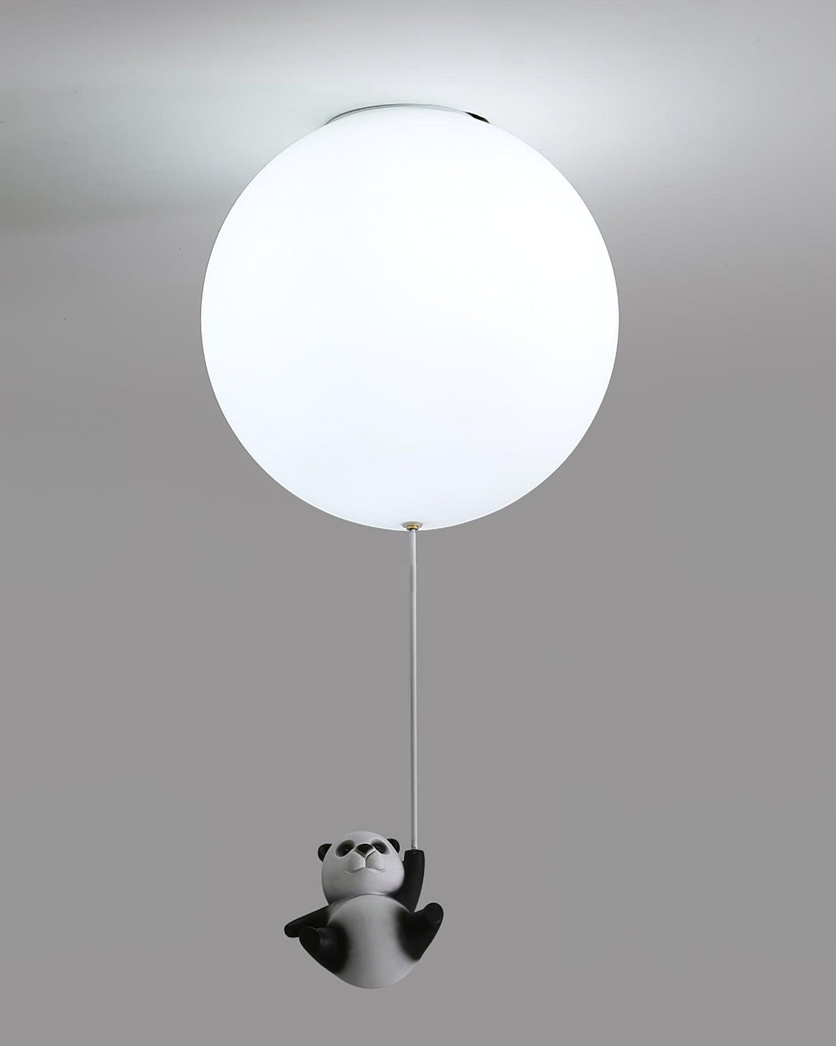 Yrath lámpara de techo elegancia Panda de vidrio