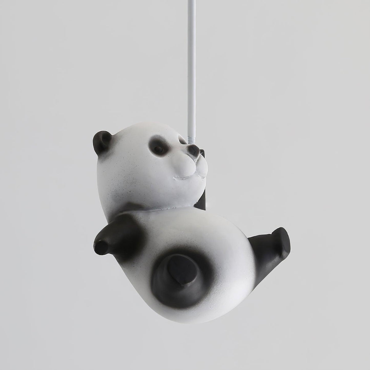 Yrath lámpara de techo elegancia Panda de vidrio