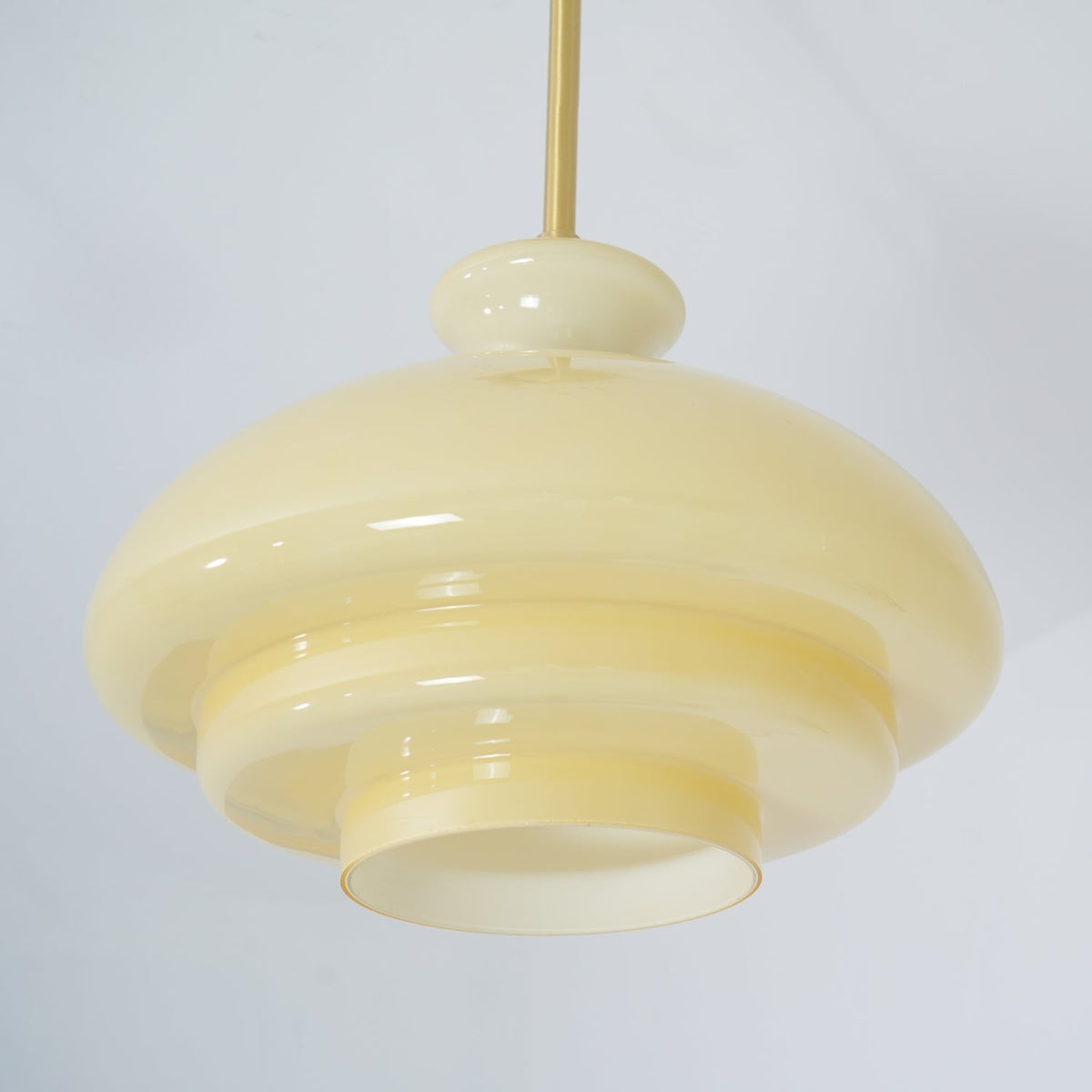 Sunbeam lámpara colgante moderna de vidrio