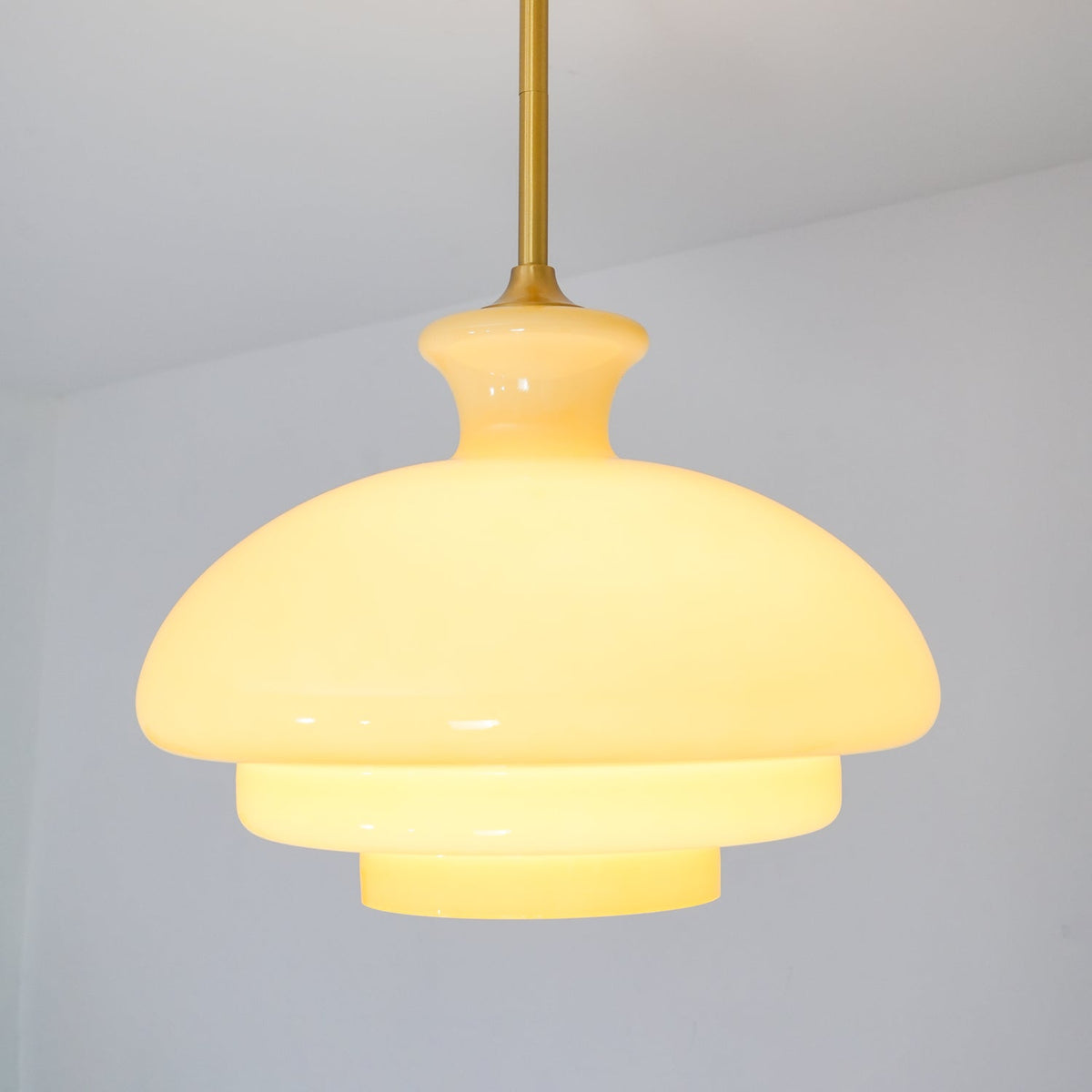 Sunbeam lámpara colgante moderna de vidrio