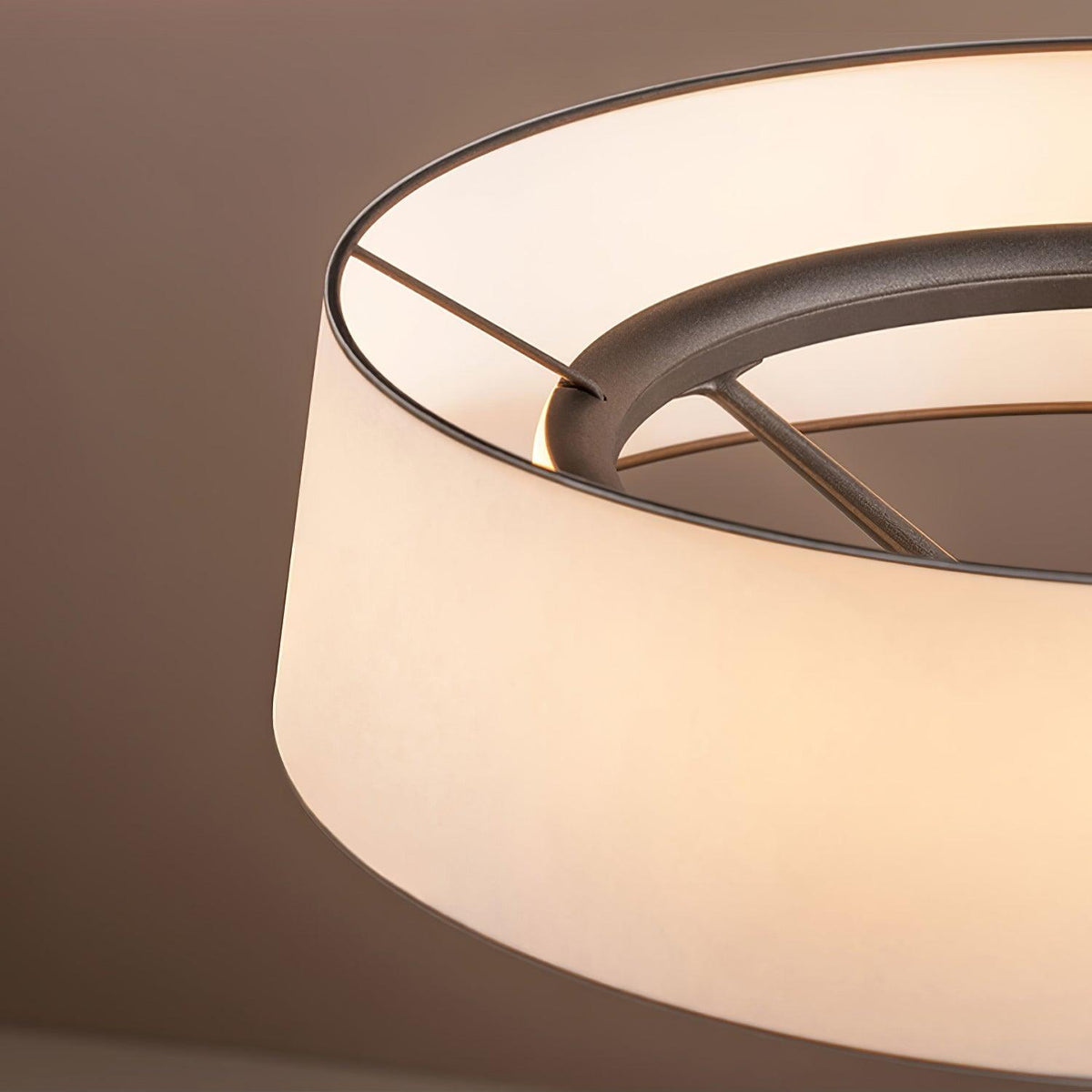 Linivira lámpara de mesa de tejido escandinava