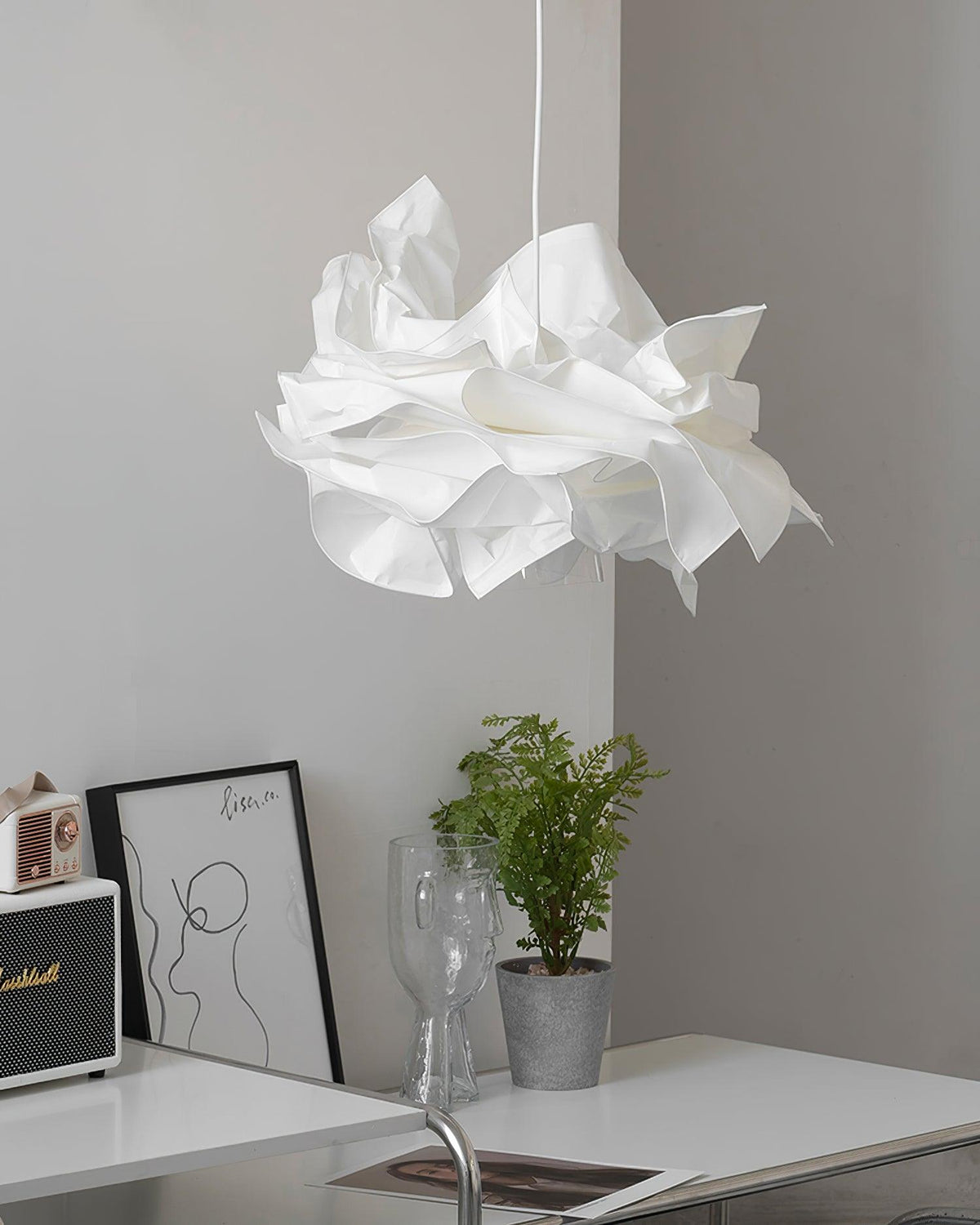 Erona lámpara colgante de papel