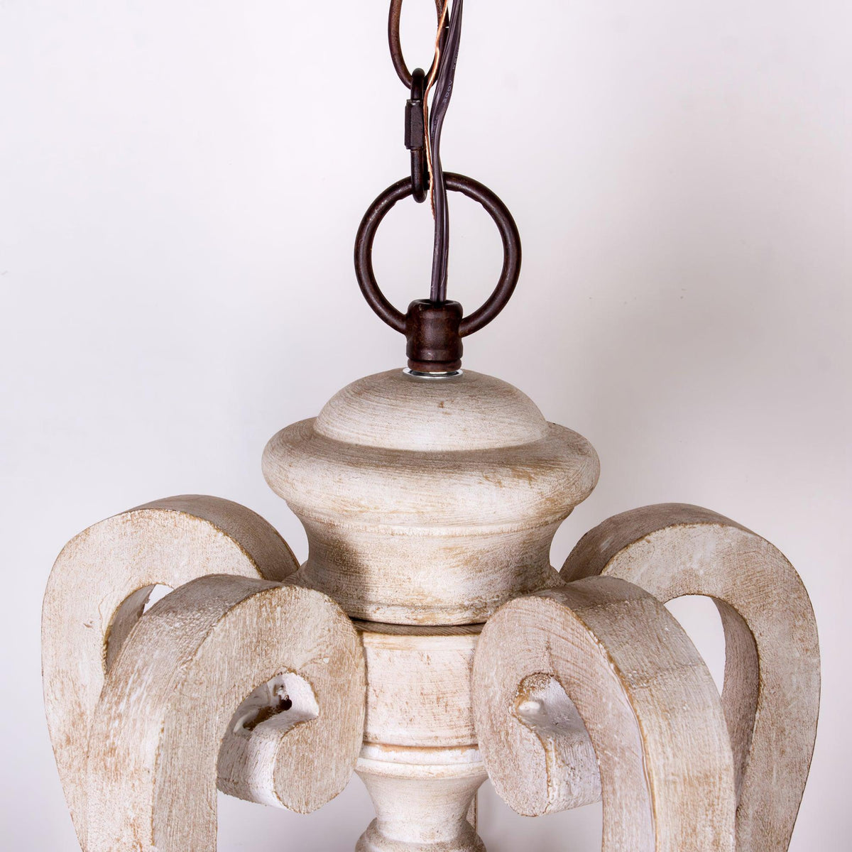 Arixy lámpara de araña Wooden Candle Mid-Century