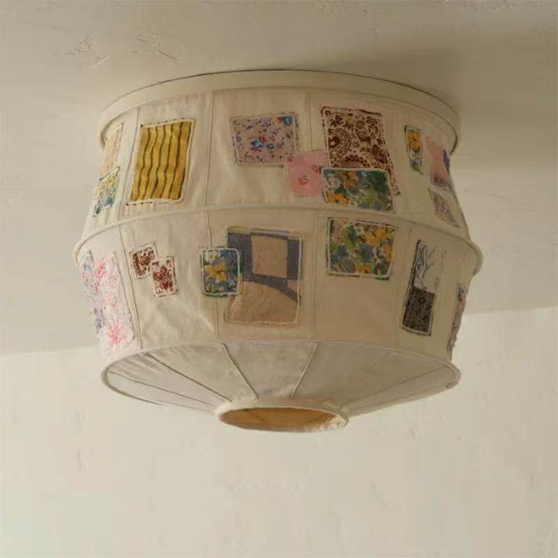 Eulalie lámpara de techo Patchwork Quilt