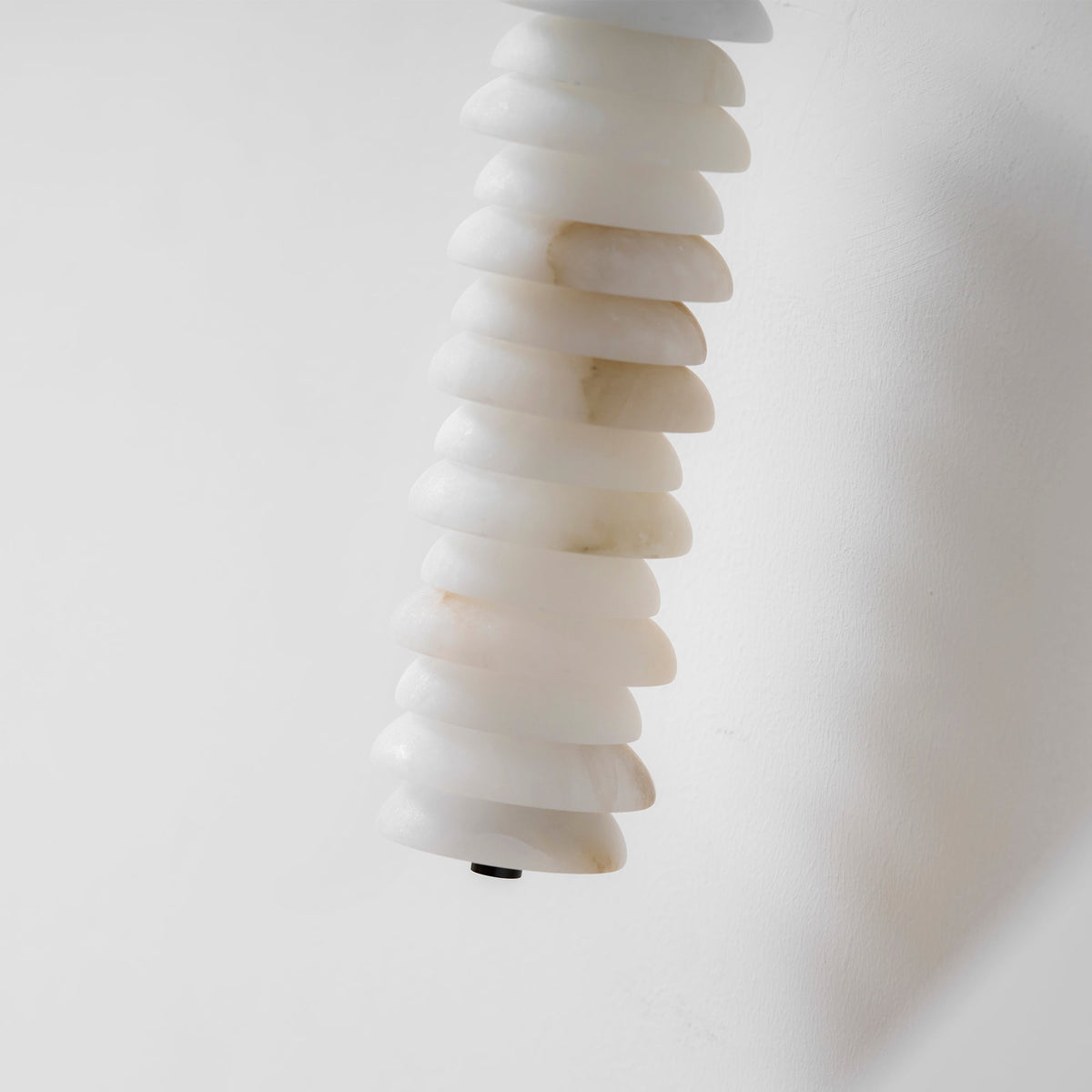 Helix aplique de pared en alabastro