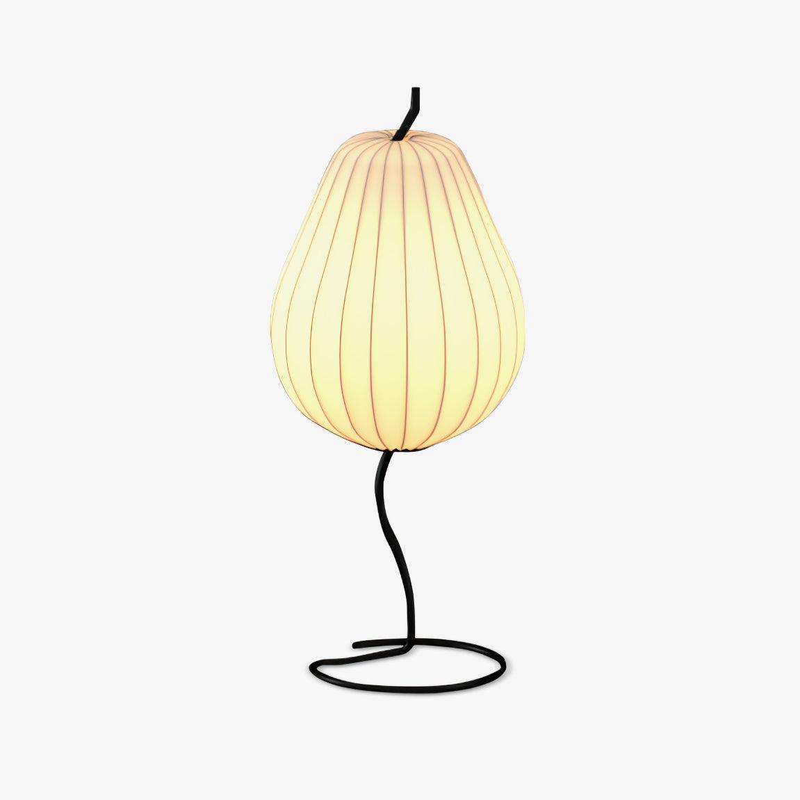 Calerielle lámpara de pie minimalista en forma de pera