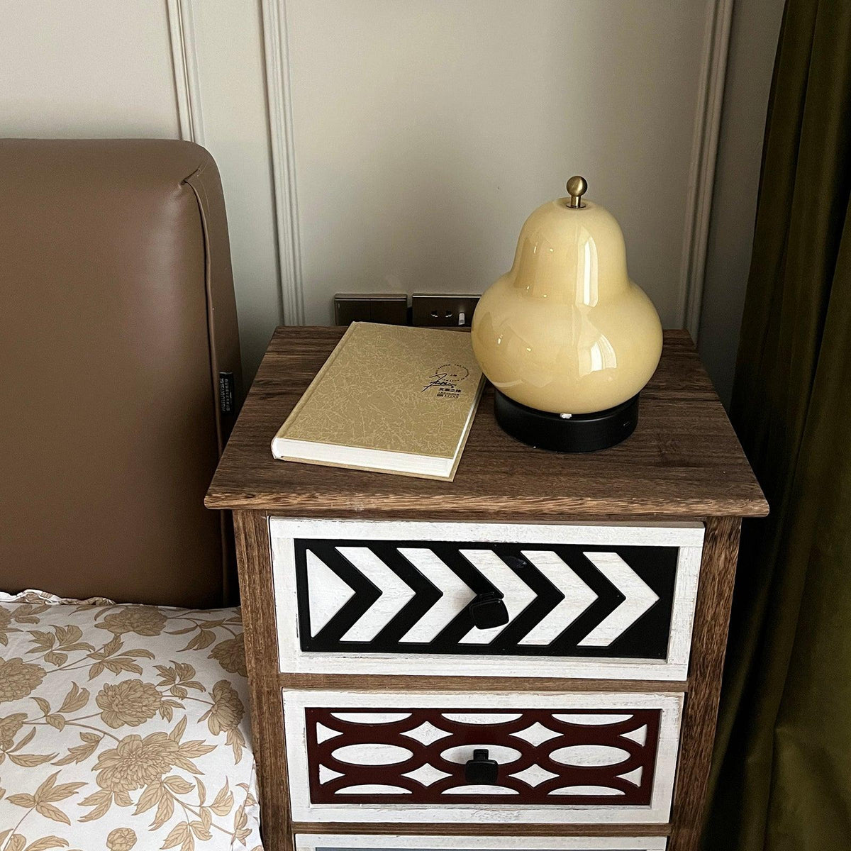 Lumaic lámpara de mesa de vidrio whimsical