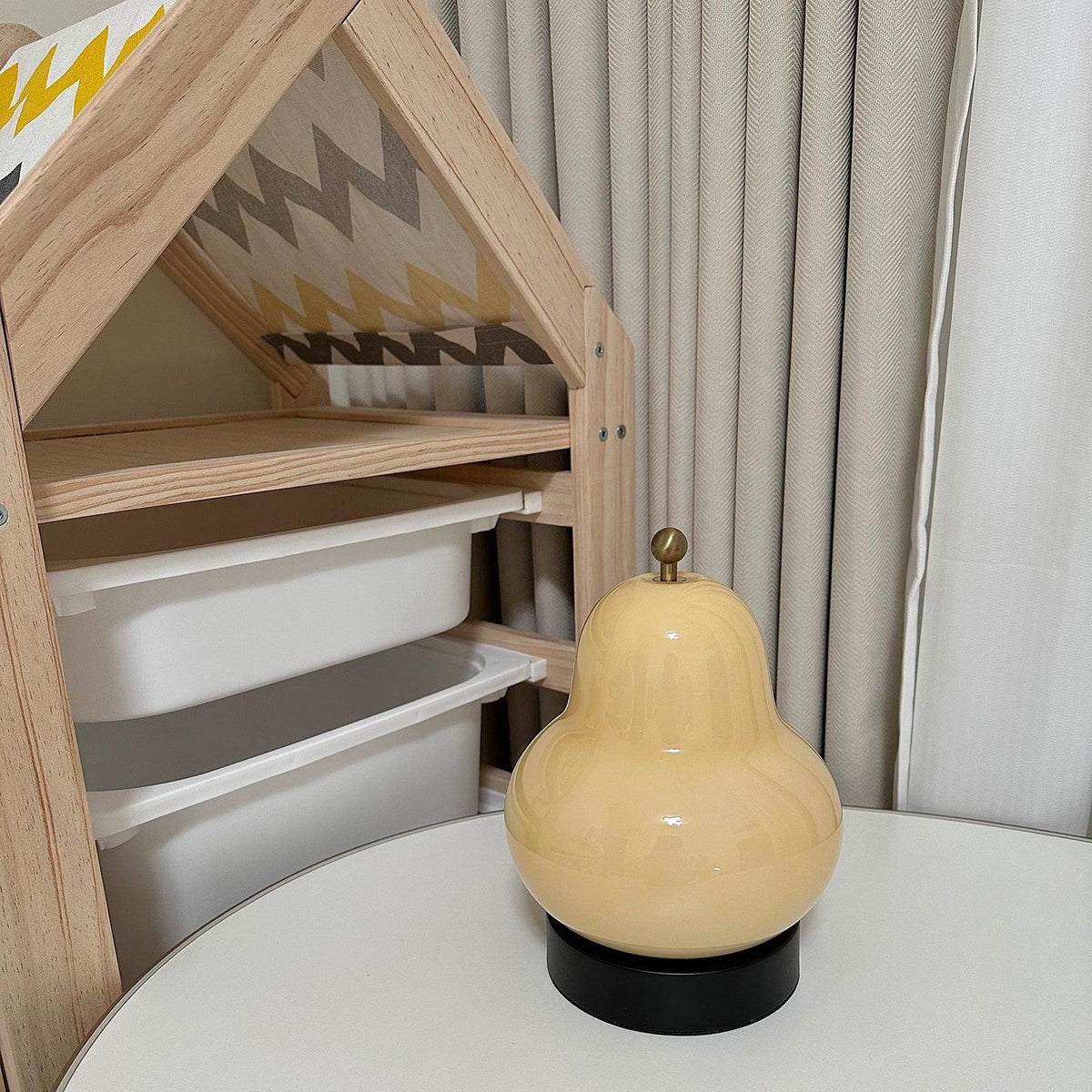 Lumaic lámpara de mesa de vidrio whimsical