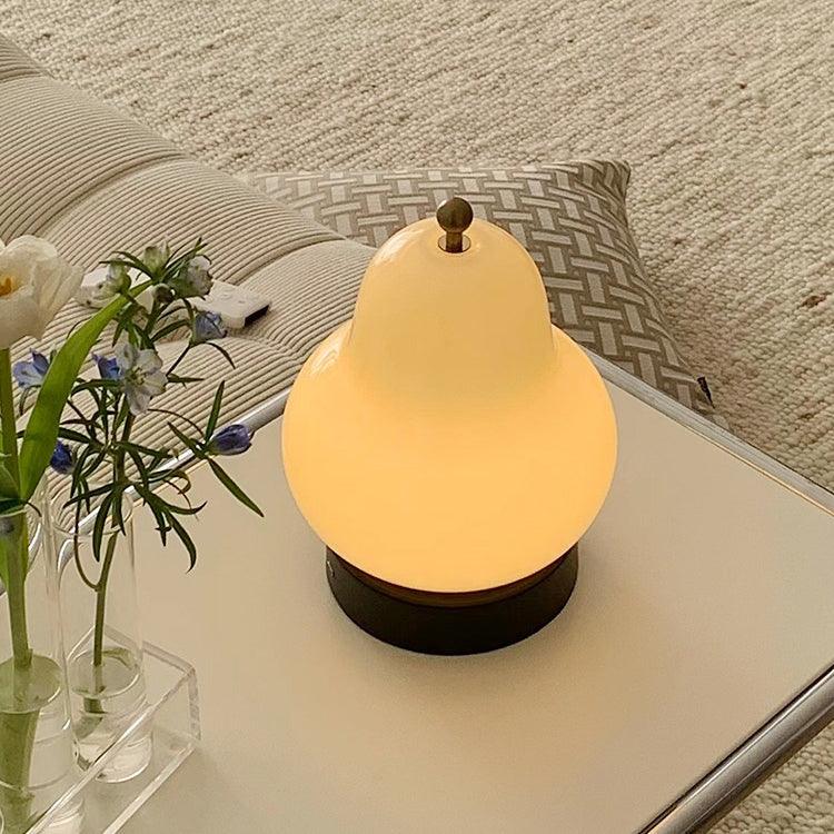 Lumaic lámpara de mesa de vidrio whimsical