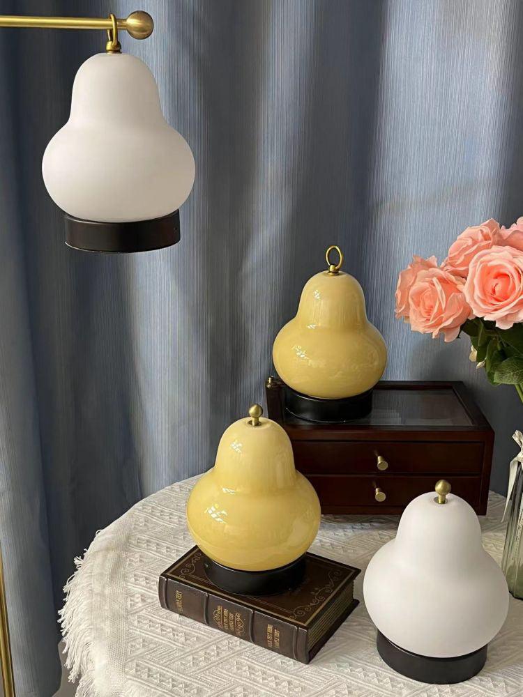 Lumaic lámpara de mesa de vidrio whimsical