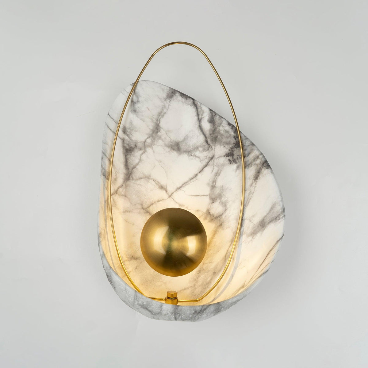 Vethaora aplique de pared Premium nórdico resina art Pearl