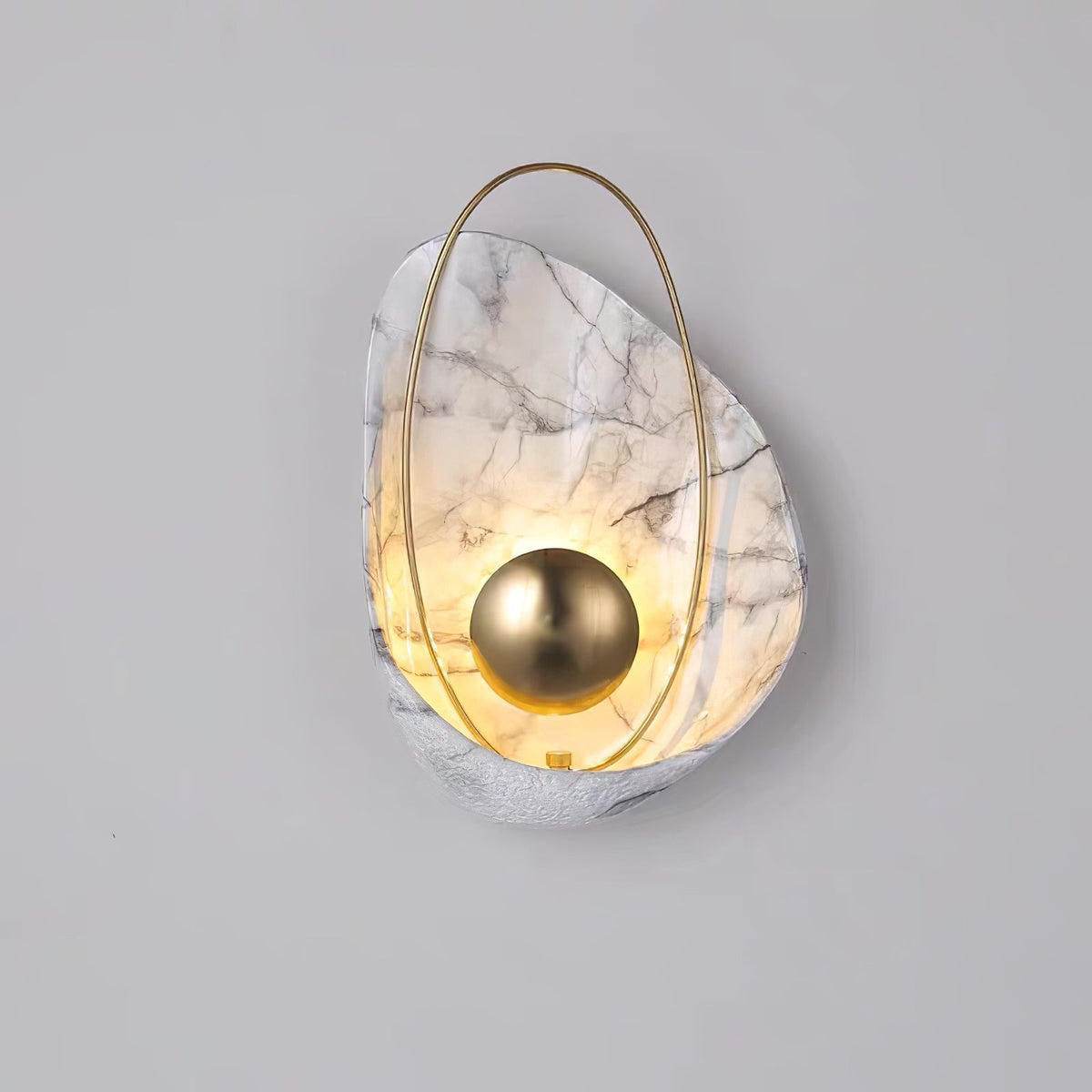Vethaora aplique de pared Premium nórdico resina art Pearl