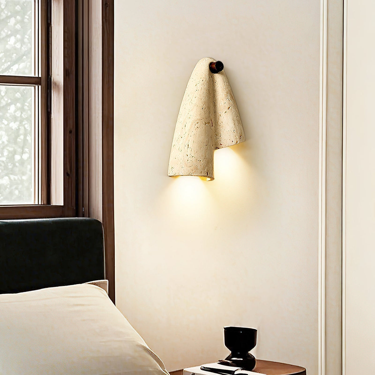 Seralaya aplique de pared travertino