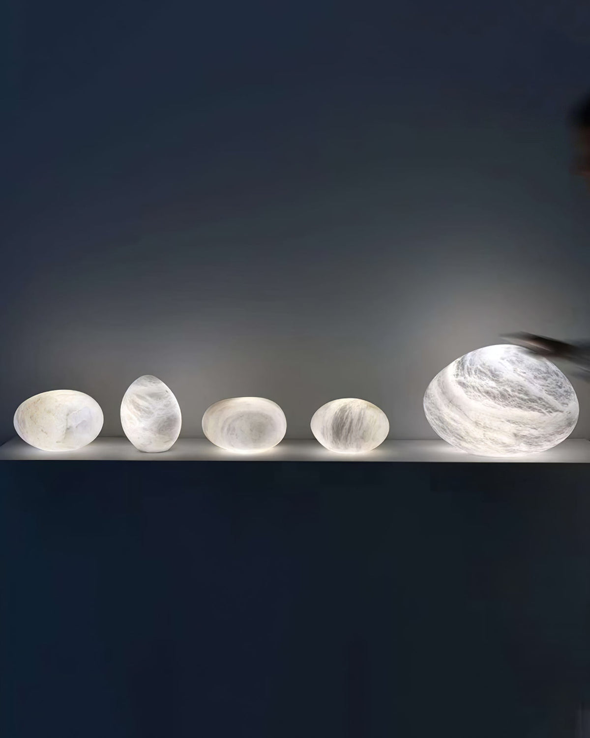 Jorveth lámpara colgante de alabastro