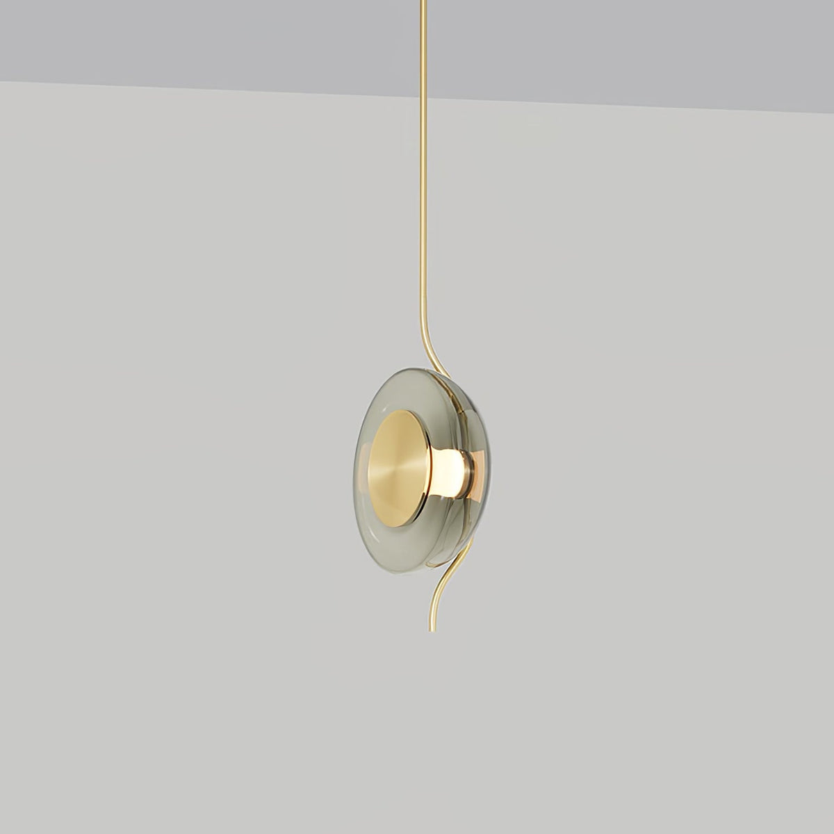 Umirus lámpara colgante moderna minimalista de vidrio