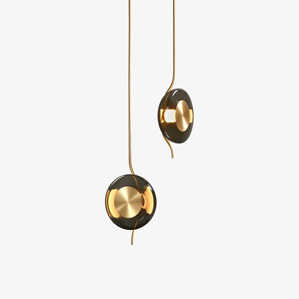 Umirus lámpara colgante moderna minimalista de vidrio