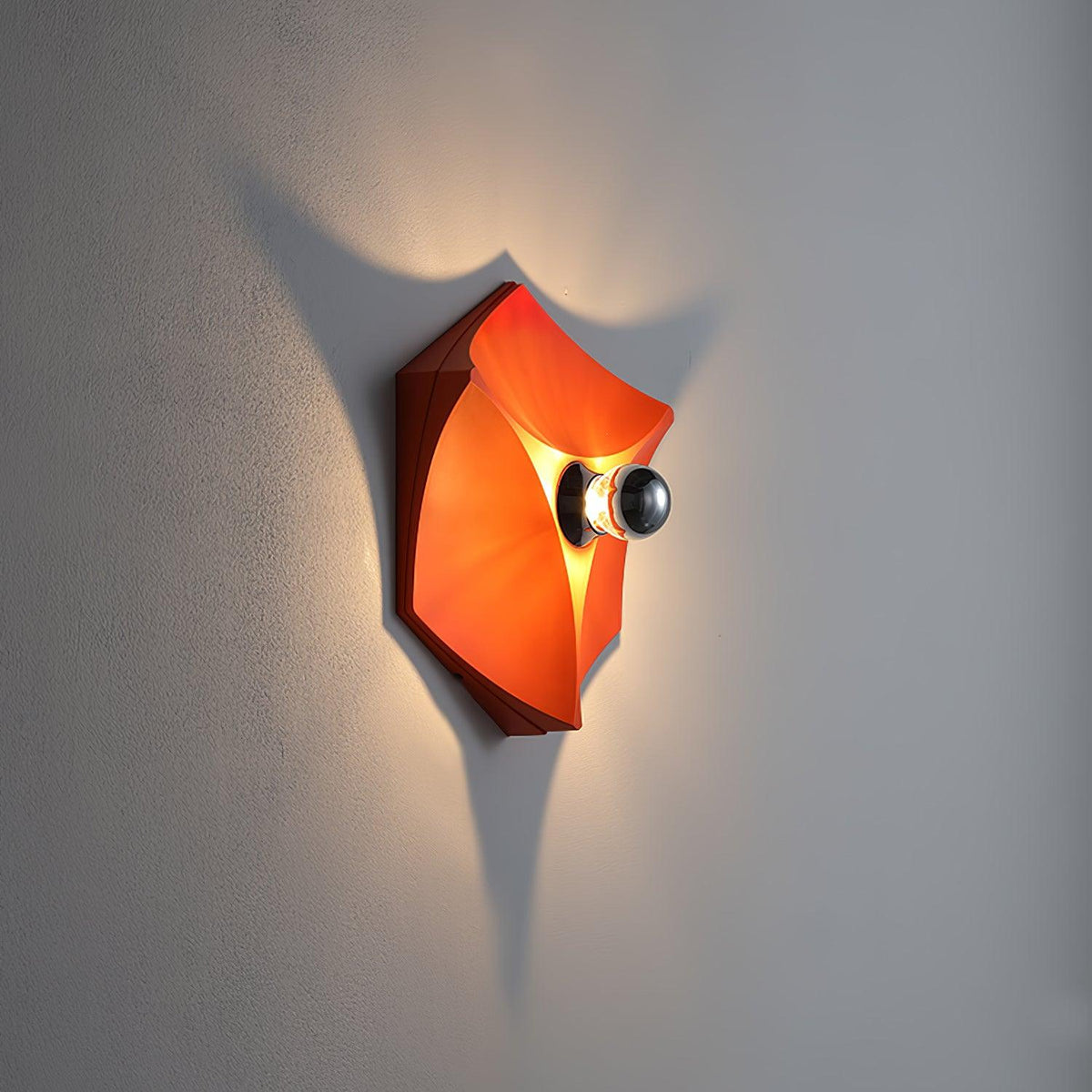 Linuira aplique de pared de tela geométrico