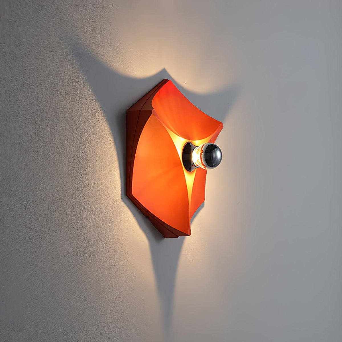 Linuira aplique de pared de tela geométrico