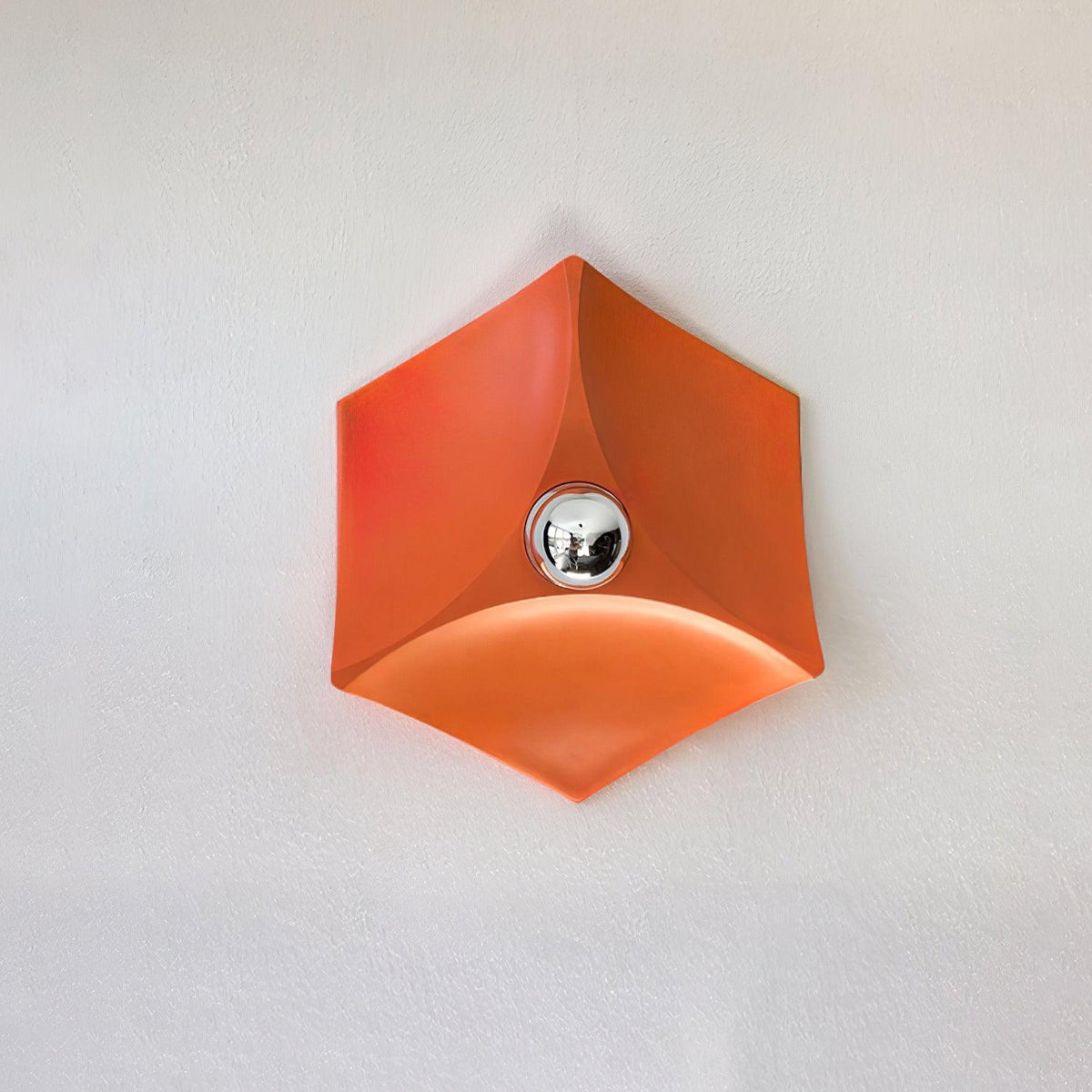 Linuira aplique de pared de tela geométrico