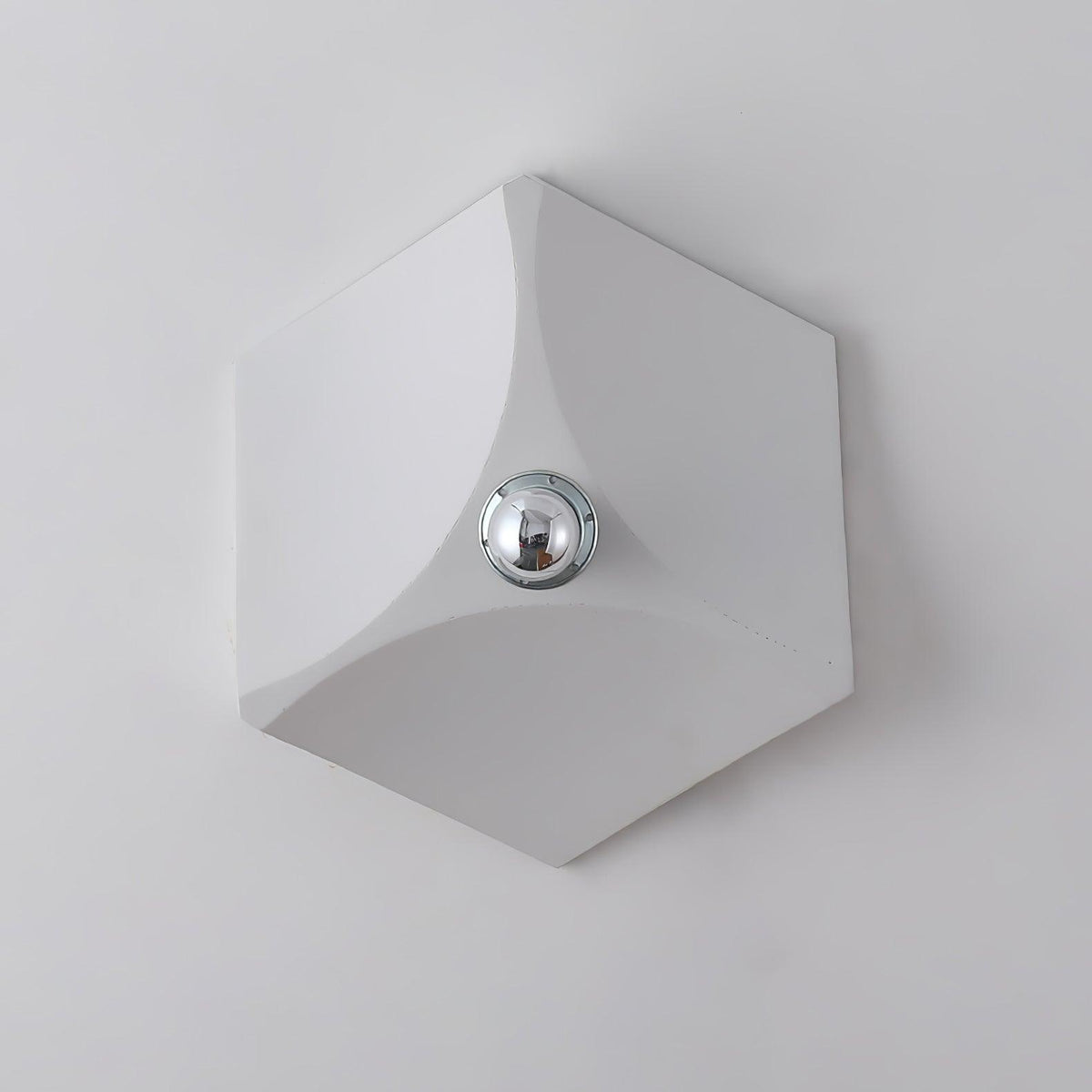 Linuira aplique de pared de tela geométrico