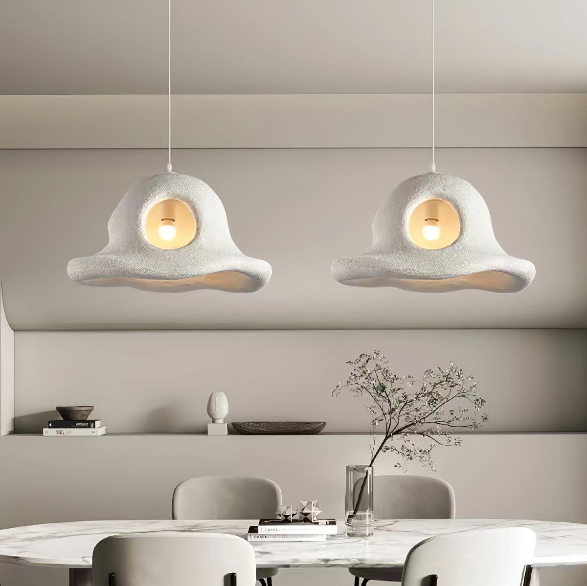 Alnorel lámpara colgante Creativity Hat Wabi