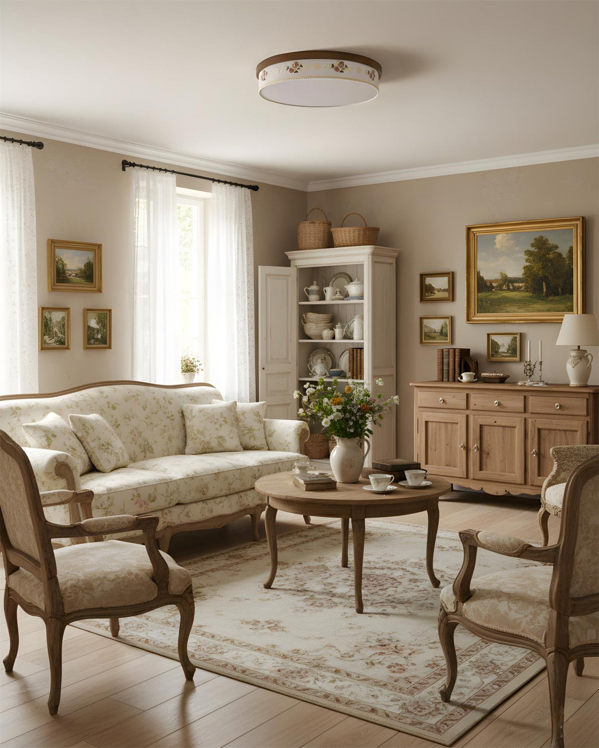 Lámpara de techo Petaline