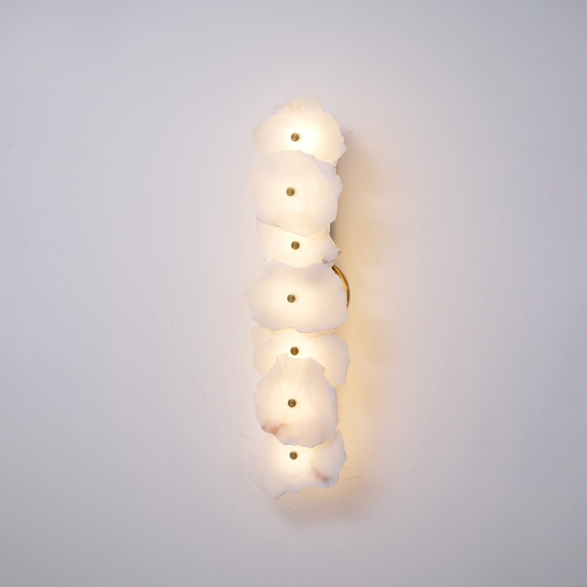 Alaeila aplique de pared Floral Cluster alabastro