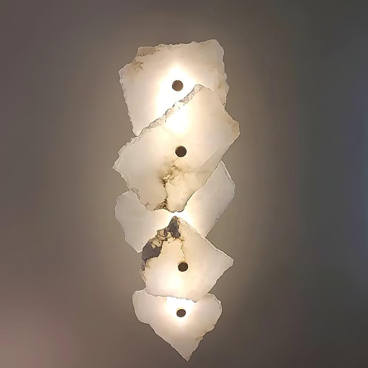 Alaeila aplique de pared Floral Cluster alabastro