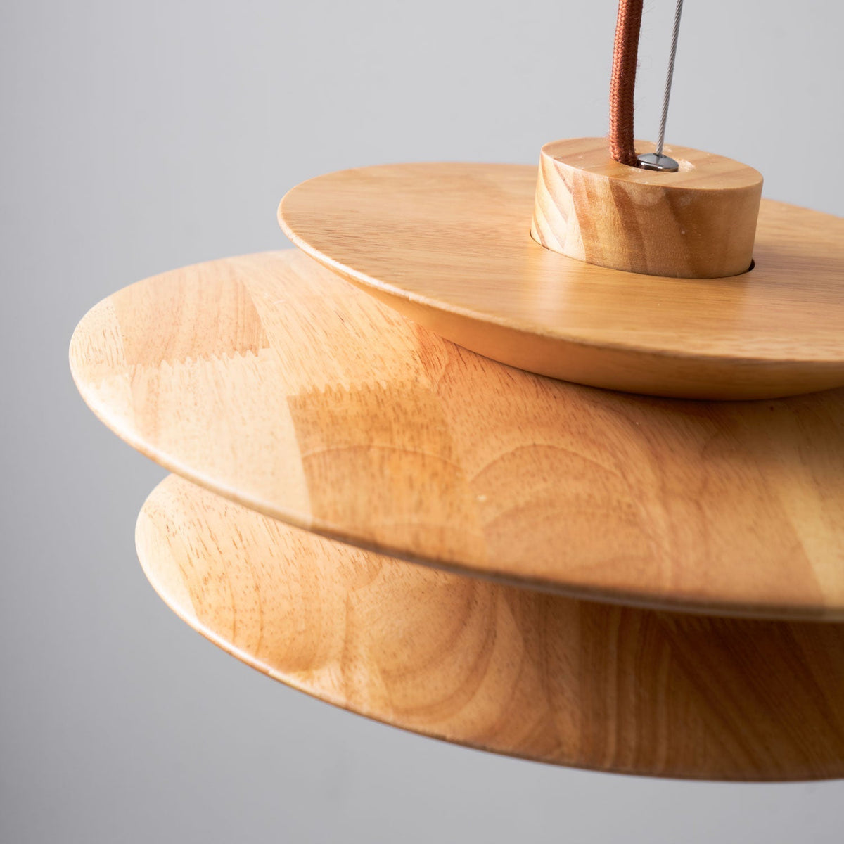 Elorda lámpara colgante de madera