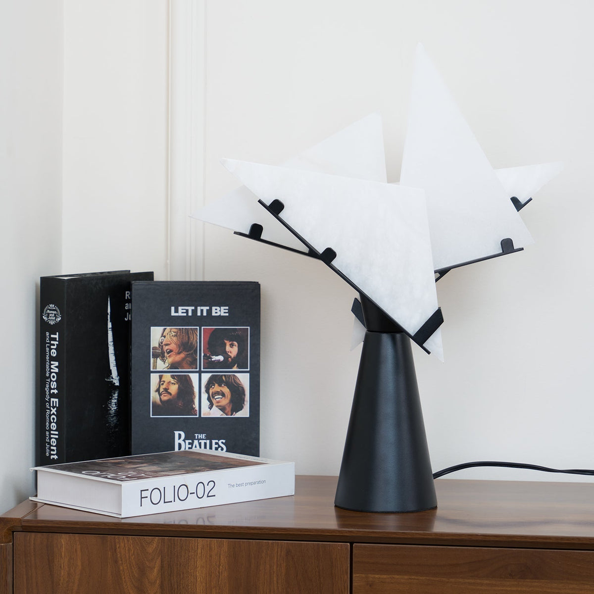 Aursilion lámpara de mesa Star de alabastro