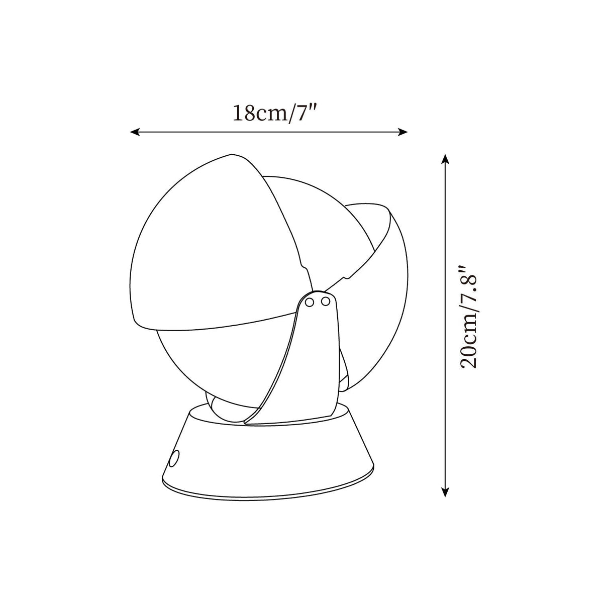 Sunel lámpara de mesa