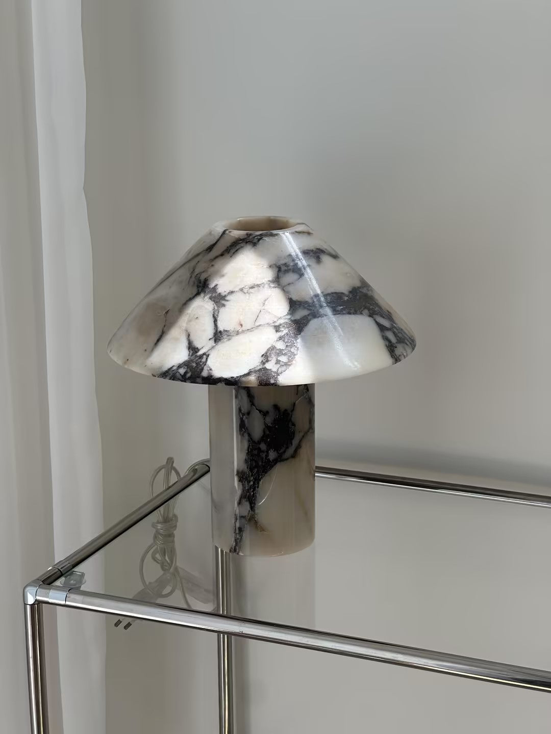 Veinir lámpara de mesa