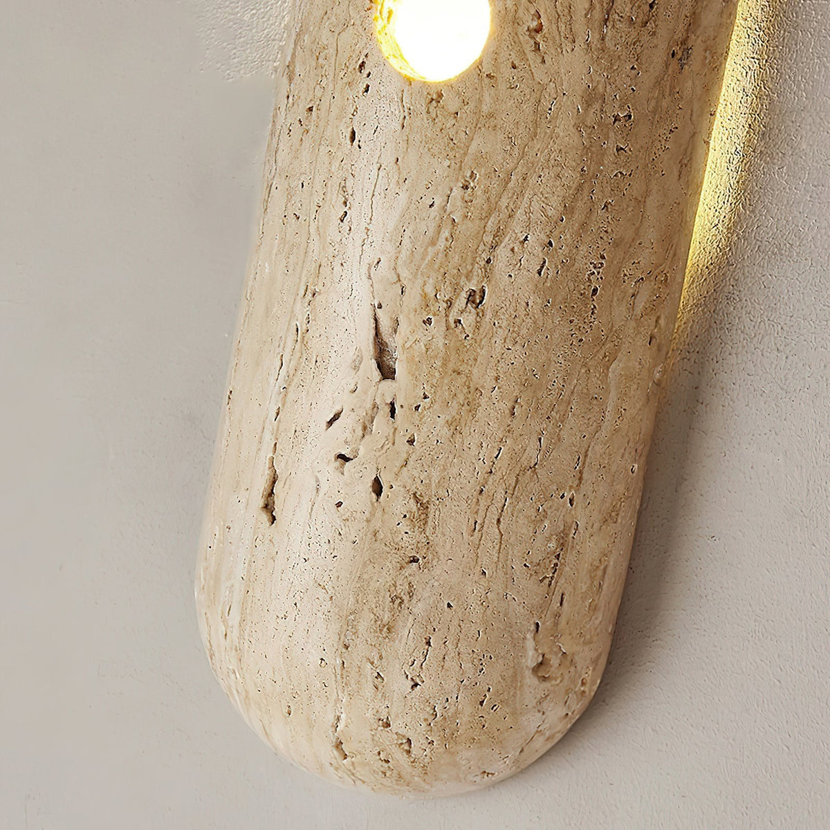Olnorila aplique de pared travertino