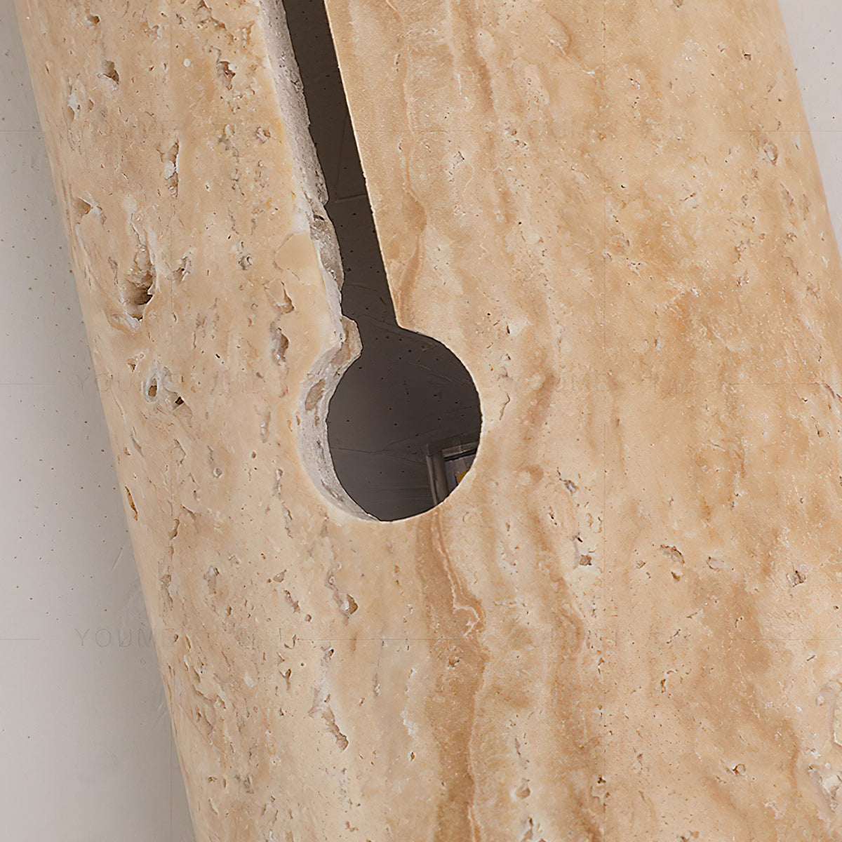 Olnorila aplique de pared travertino