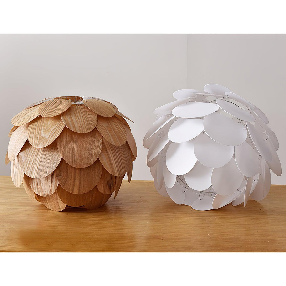 Wlara lámpara colgante moderna de madera