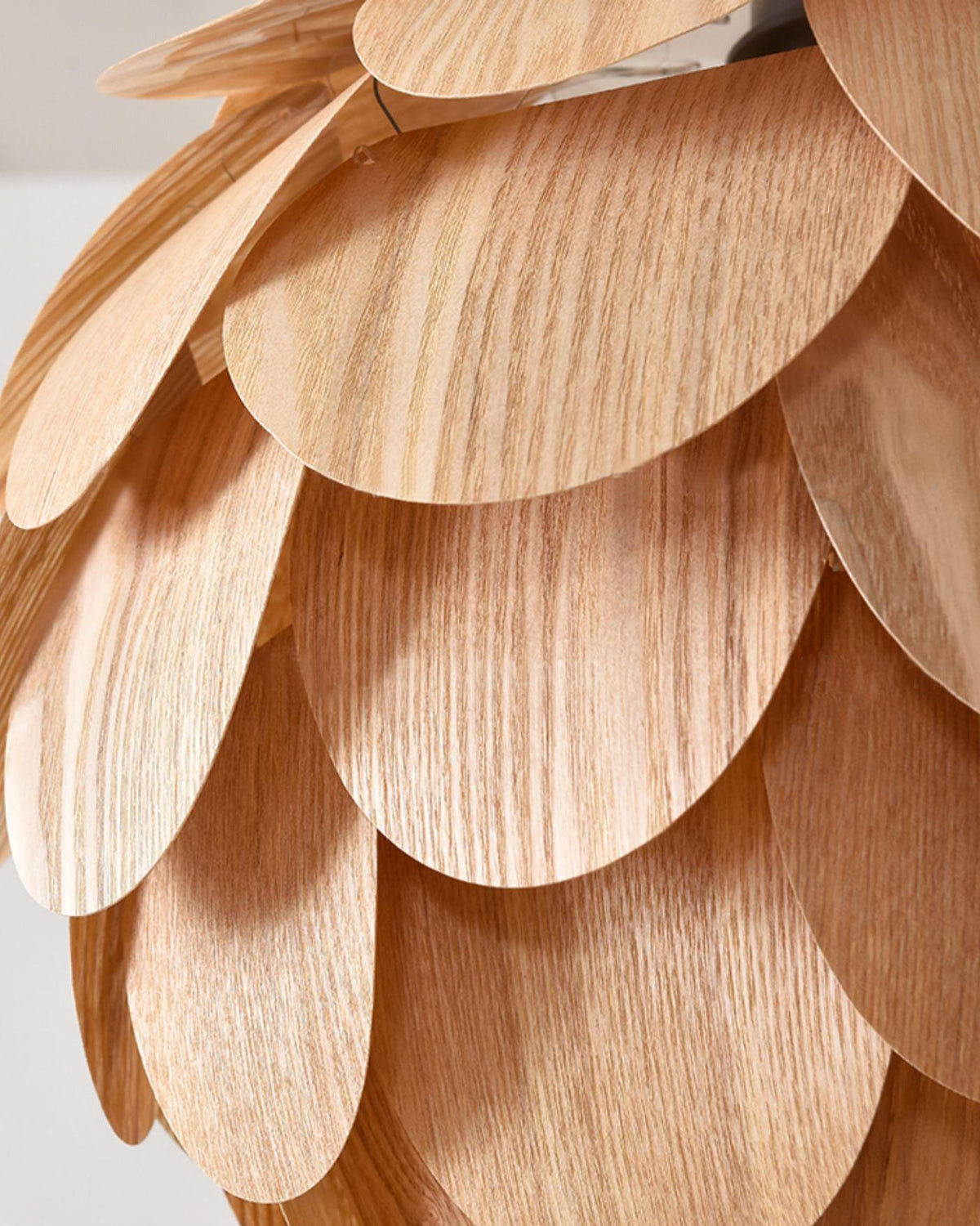 Wlara lámpara colgante moderna de madera