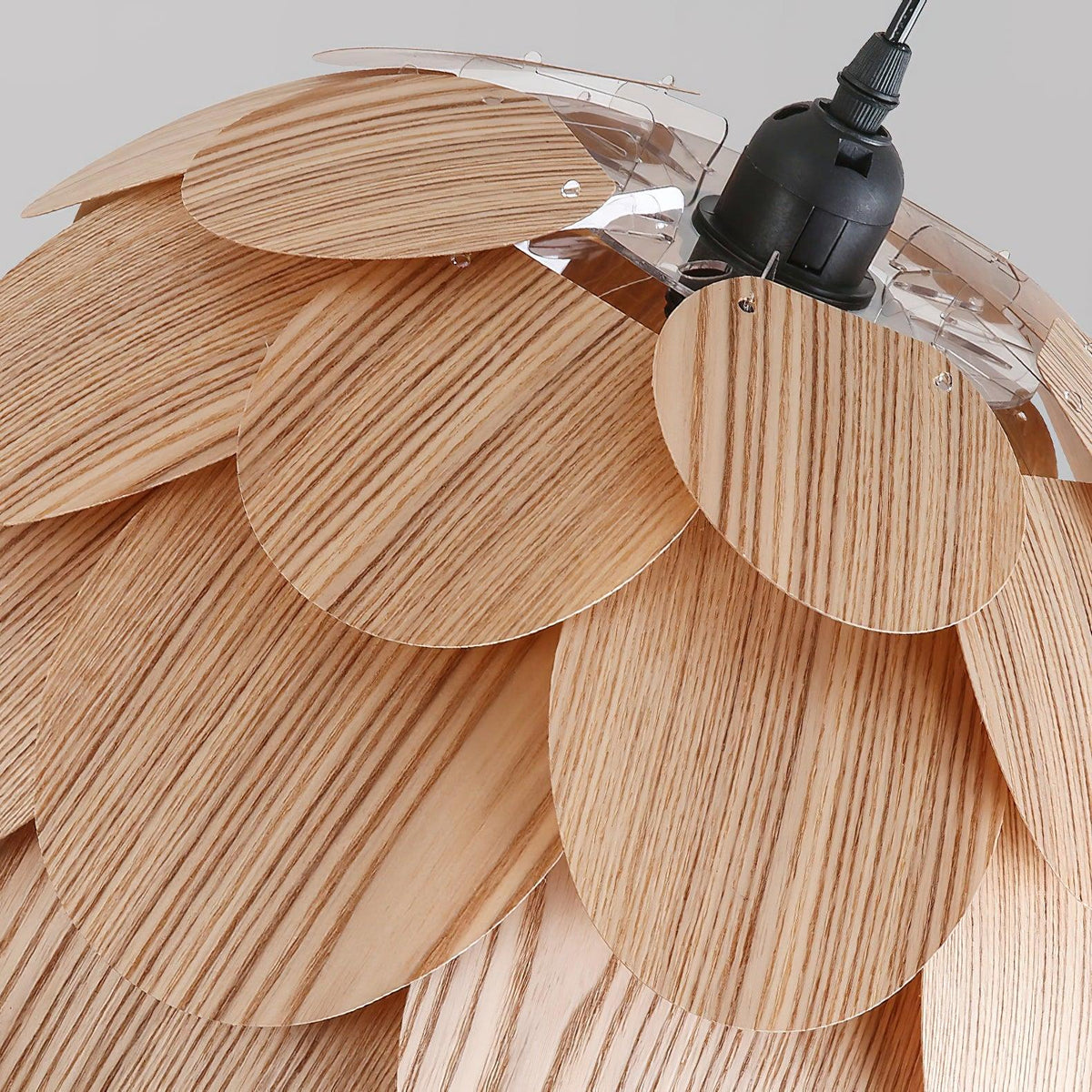 Wlara lámpara colgante moderna de madera