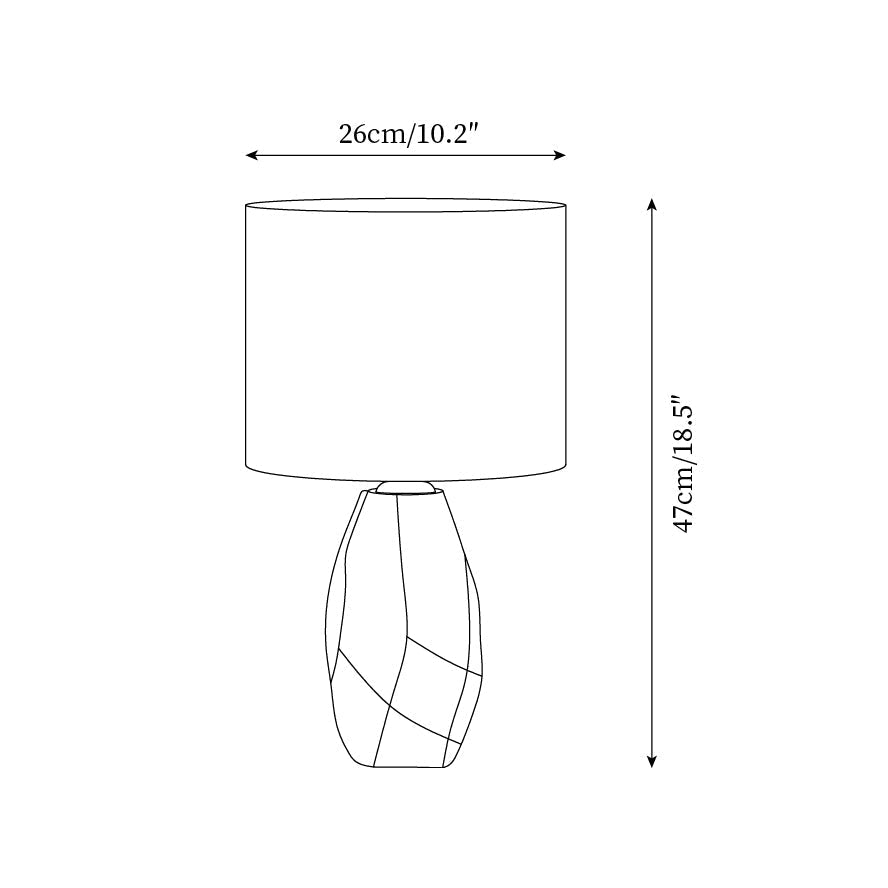 Gemonia lámpara de mesa