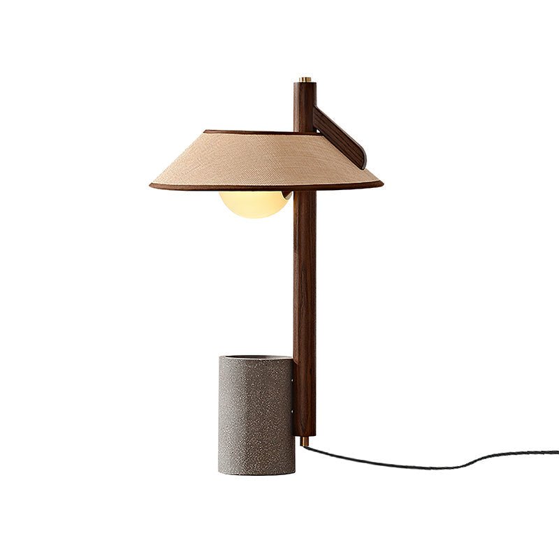 Damon lámpara de mesa minimalista de madera
