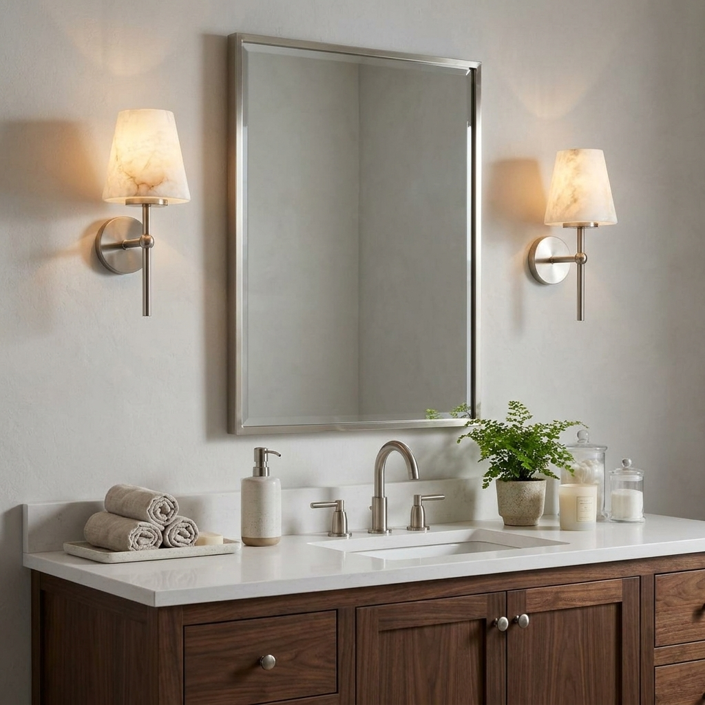 Stavermere Aplique de pared de alabastro