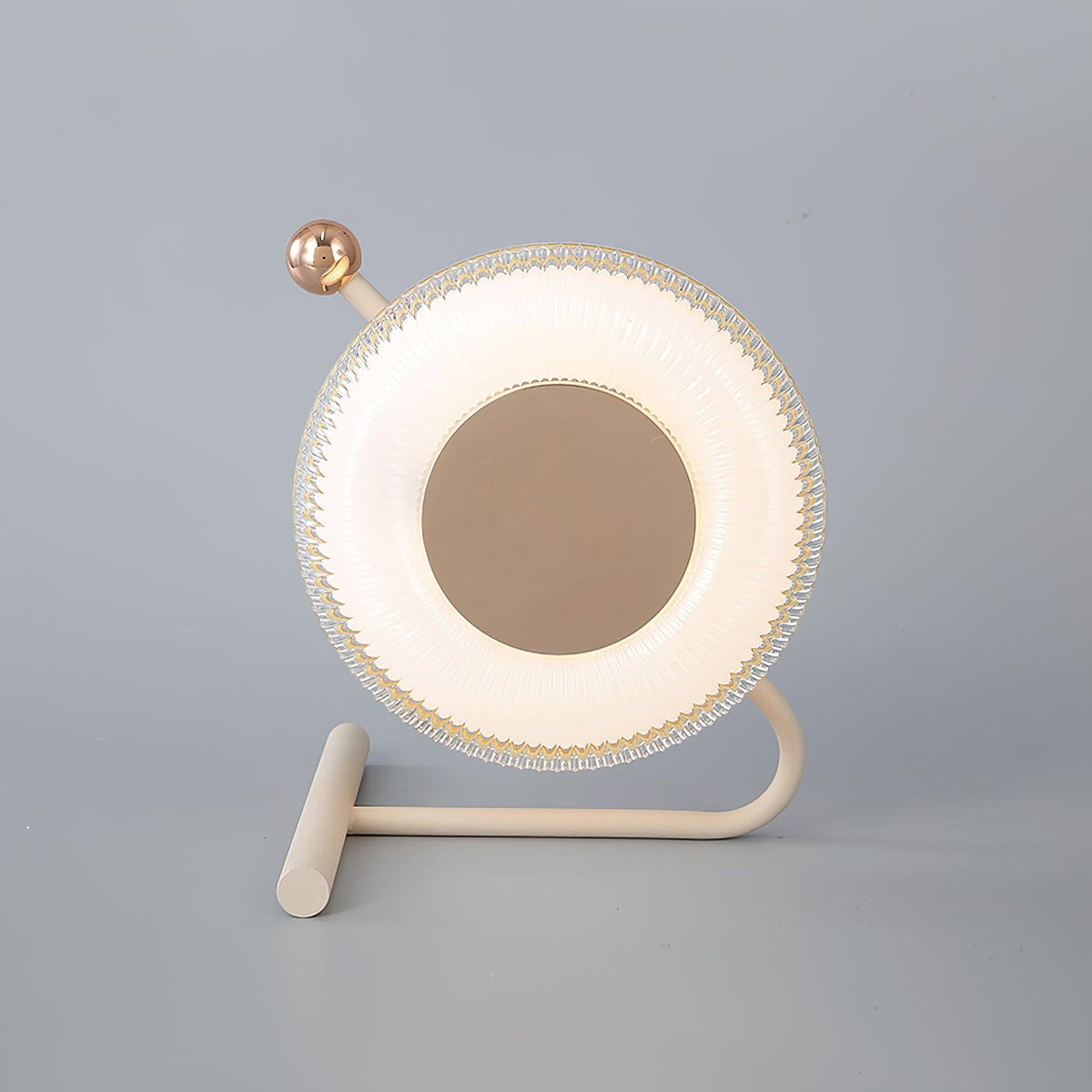 Halon lámpara de mesa moderna de acrílico