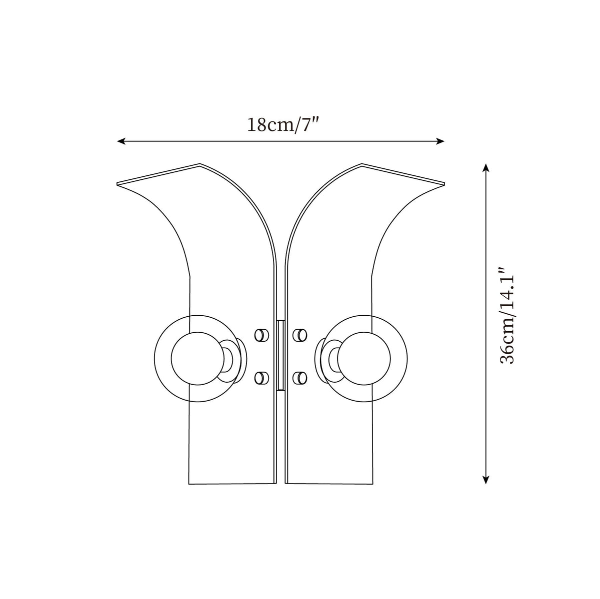 Declay aplique de pared