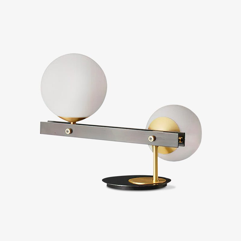 Veloella lámpara de mesa contemporánea de vidrio