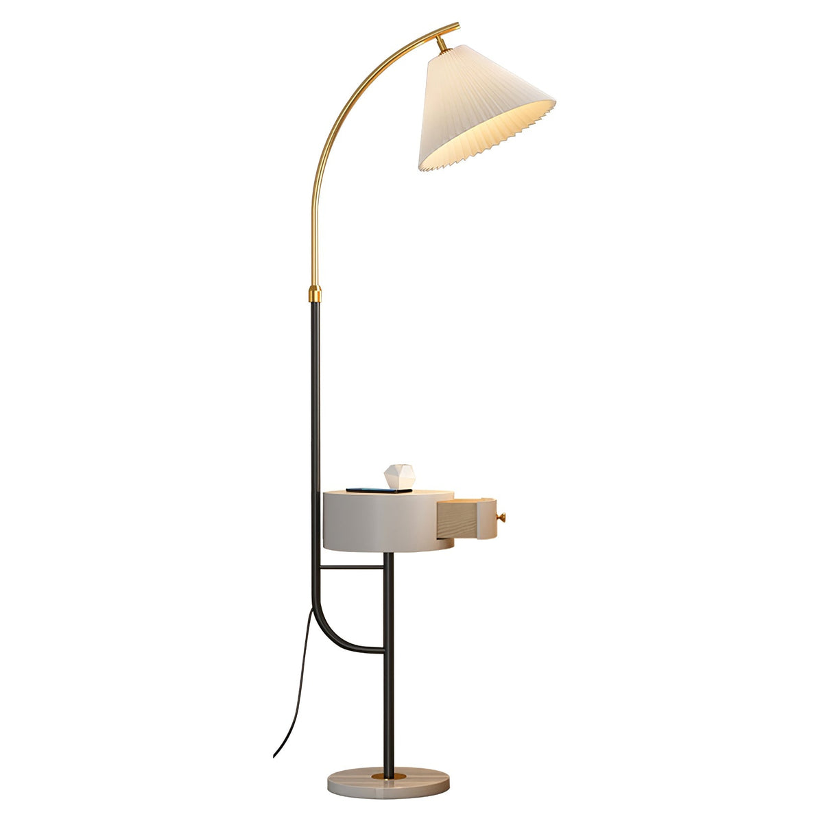 Arcora plisada Arc Floor Light