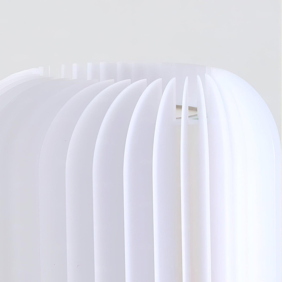 Thal lámpara de mesa orgánica plisada